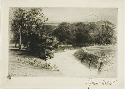 Un atardecer en Irlanda de Francis Seymour Haden