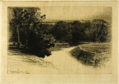 Un atardecer en Irlanda de Francis Seymour Haden