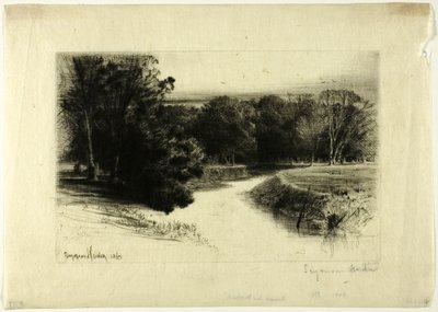 Un atardecer en Irlanda de Francis Seymour Haden