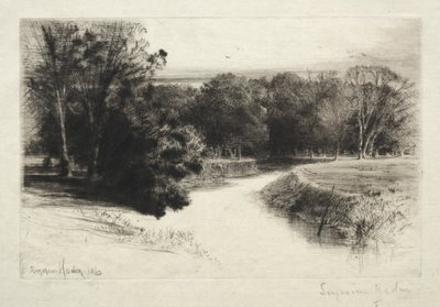 Un atardecer en Irlanda de Francis Seymour Haden