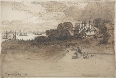 Una granja en Essex de Francis Seymour Haden