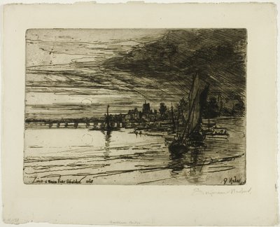 Puente de Battersea de Francis Seymour Haden