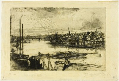 Battersea Reach de Francis Seymour Haden