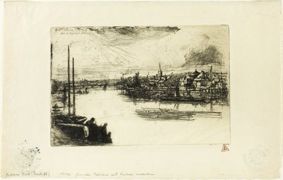 Battersea Reach de Francis Seymour Haden
