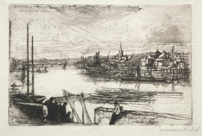 Alcance de Battersea de Francis Seymour Haden