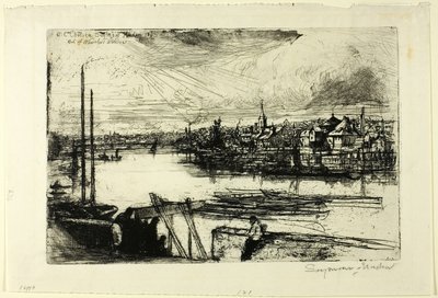 Battersea Reach de Francis Seymour Haden