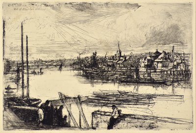Alcance de Battersea de Francis Seymour Haden