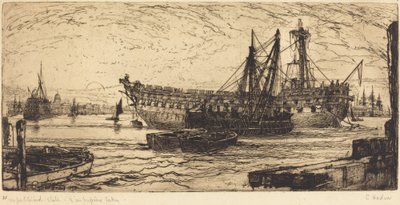Desmantelamiento del Agamemnon de Francis Seymour Haden
