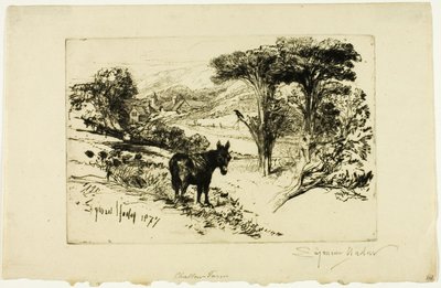 Granja Challow de Francis Seymour Haden