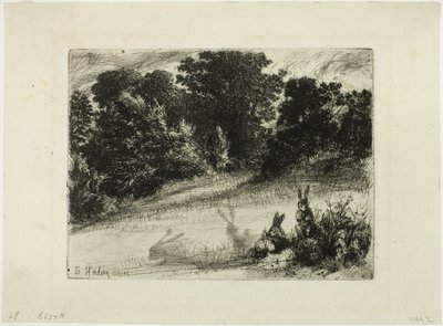 Combe Bottom de Francis Seymour Haden