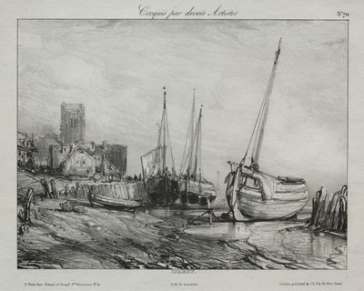 Barcos de pesca en la playa de Francis Seymour Haden