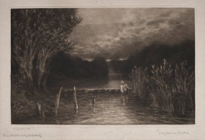 Pesca de Grayling de Francis Seymour Haden