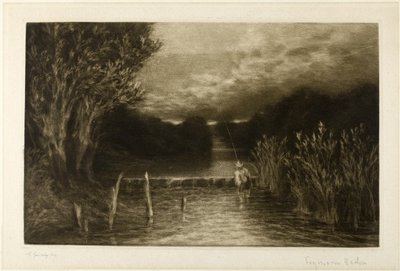 Pesca de Grayling de Francis Seymour Haden