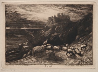 Harlech, 1880 de Francis Seymour Haden
