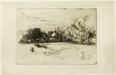 Casa de campo de Horsley de Francis Seymour Haden