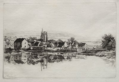 Ciudad de Kidwelly de Francis Seymour Haden