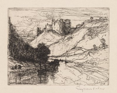 Castillo Kilgaren de Francis Seymour Haden