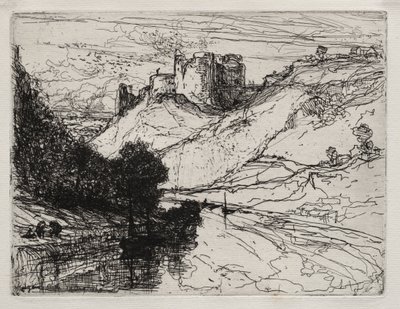 Castillo de Kilgaren de Francis Seymour Haden