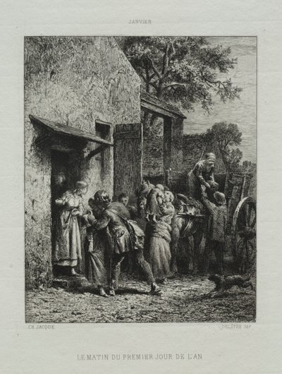 La mañana del primer día del año de Francis Seymour Haden