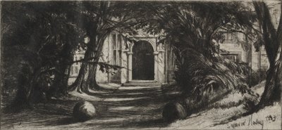 Mytton Hall, 1859 de Francis Seymour Haden