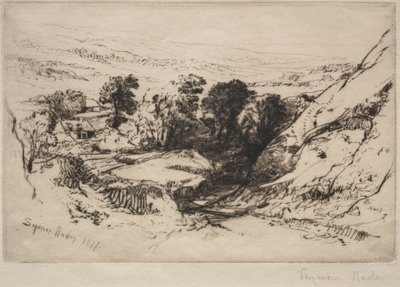 Nine Barrow Down de Francis Seymour Haden