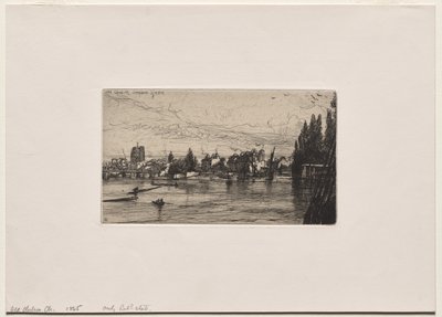 Iglesia de Old Chelsea de Francis Seymour Haden
