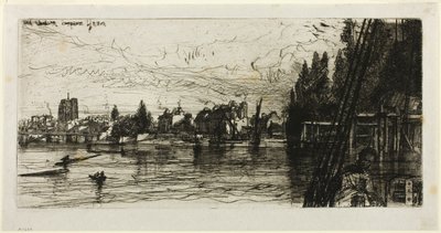 Iglesia Vieja de Chelsea de Francis Seymour Haden
