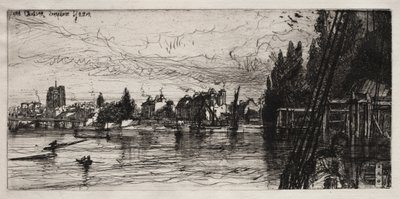 Iglesia Vieja de Chelsea de Francis Seymour Haden