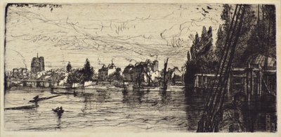 Iglesia de Old Chelsea de Francis Seymour Haden