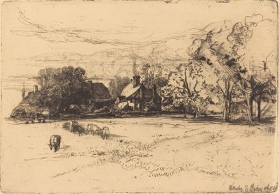 Old Willesley House de Francis Seymour Haden