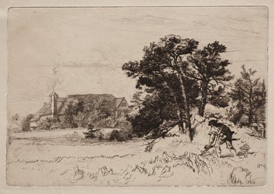 Casa Vieja de Willesley de Francis Seymour Haden