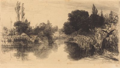 Shere Mill Pond de Francis Seymour Haden