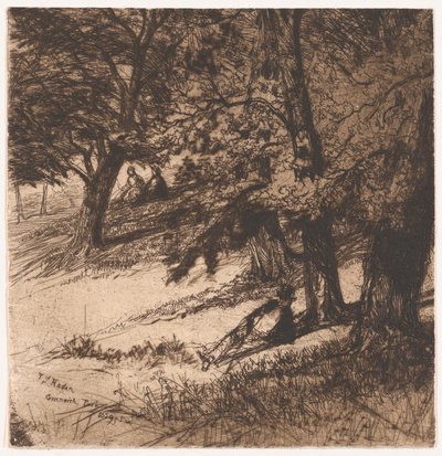 Sub Tegmine..., 1859 de Francis Seymour Haden