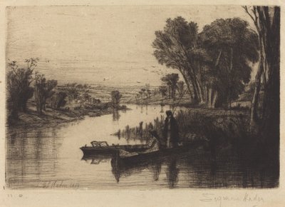 Pescadores del Támesis de Francis Seymour Haden