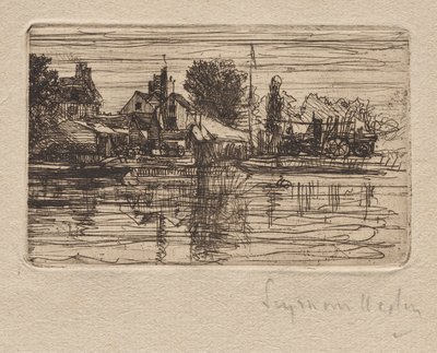 Lado del Támesis de Francis Seymour Haden