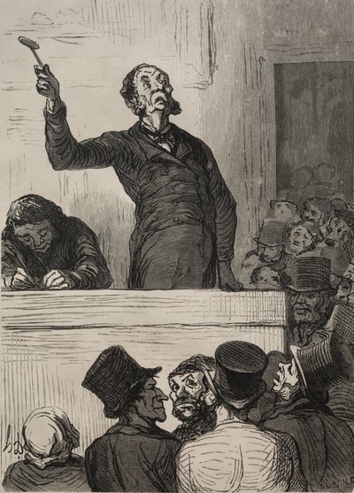 La sala de subastas: El subastador de Francis Seymour Haden