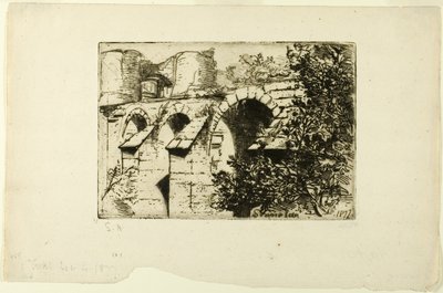 El puente del castillo de Francis Seymour Haden