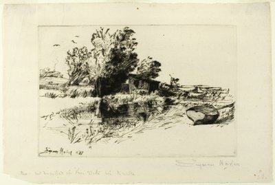 La pequeña casa-barco de Francis Seymour Haden