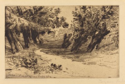 El paseo de los amantes, No.2 de Francis Seymour Haden