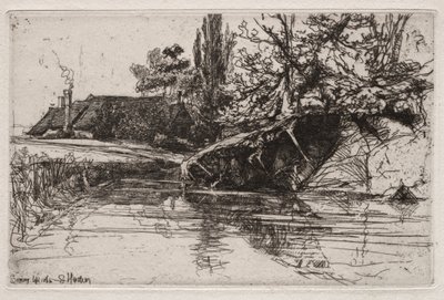 The Moat House de Francis Seymour Haden