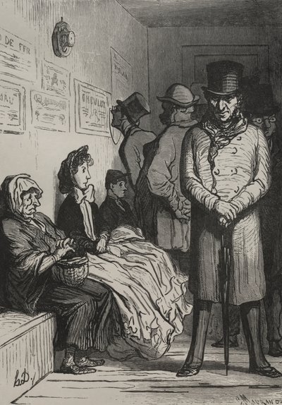El ómnibus: Sala de espera de Francis Seymour Haden