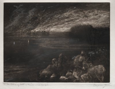 El pilar de sal de Francis Seymour Haden