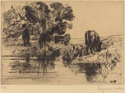 Las tres vacas de Francis Seymour Haden