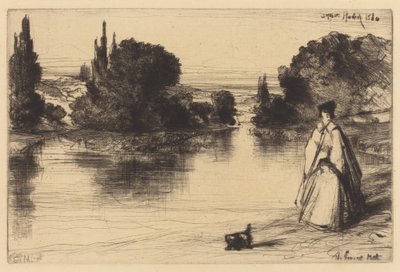 El camino de remolque de Francis Seymour Haden