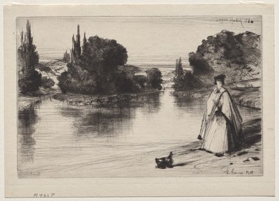 El Camino de Remolque de Francis Seymour Haden