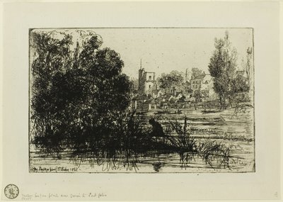 Iglesia de Twickenham de Francis Seymour Haden