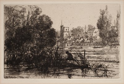 Iglesia de Twickenham de Francis Seymour Haden
