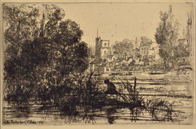 Iglesia de Twickenham de Francis Seymour Haden
