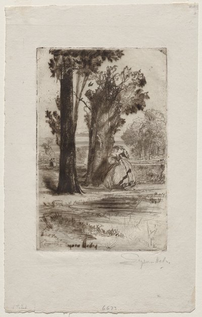 Vicaría en Sonning de Francis Seymour Haden