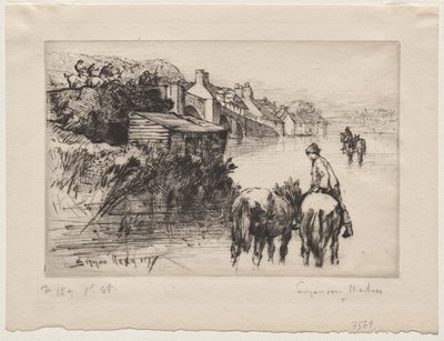 Puente de Wareham de Francis Seymour Haden